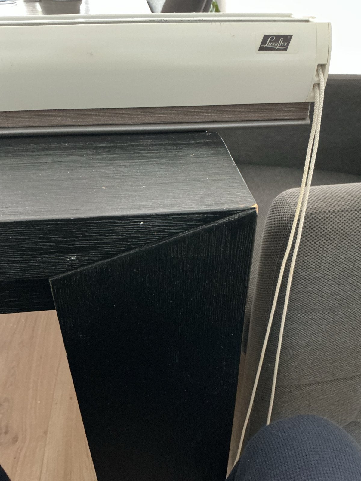 Luxaflex Plissé Duette Wit/Taupe 118x130 cm, Ophalen, Zo goed als nieuw, Wit, 100 tot 150 cm