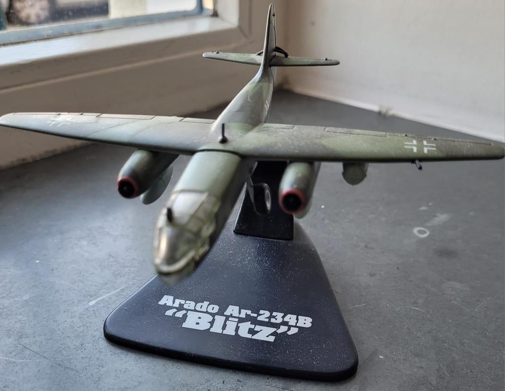 Arado ar-234b blitz luftwaffe gevechtsvliegtuig, Ophalen of Verzenden, Groter dan 1:72, Overige merken