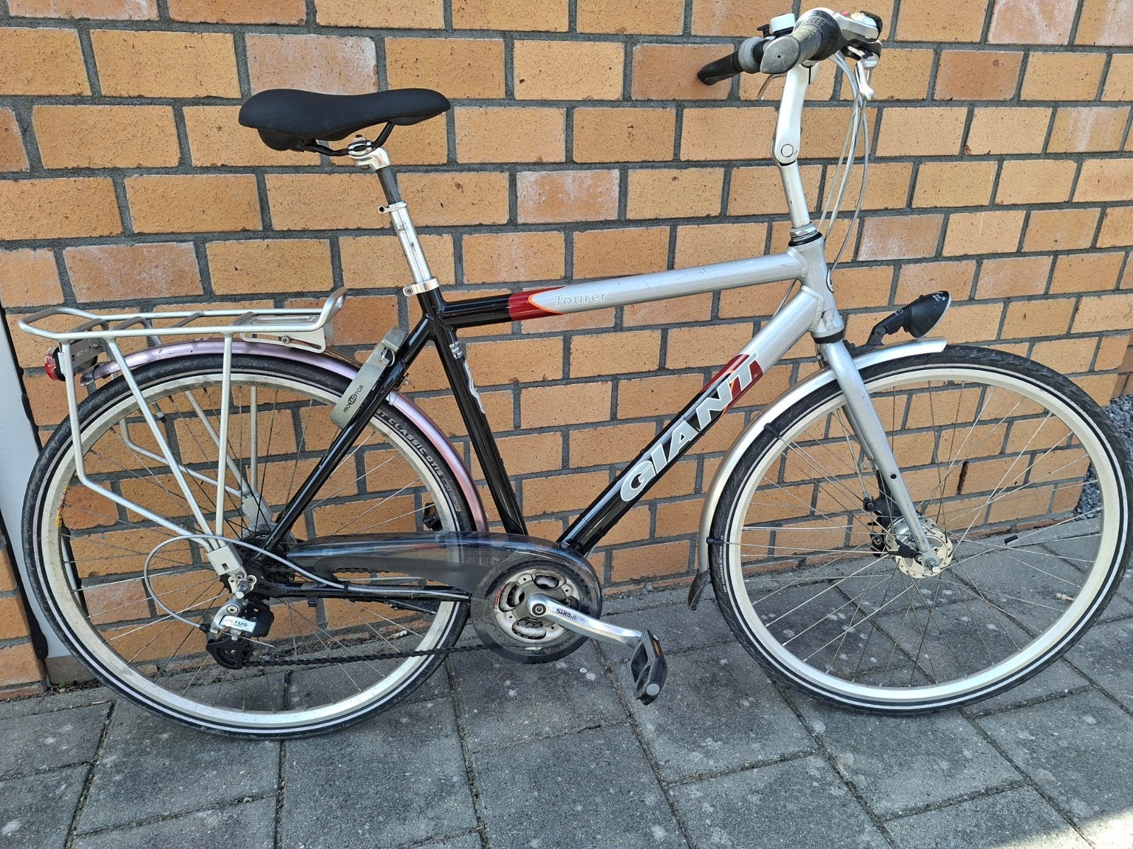 Giant Tourer heren sportfiets, Ophalen, 28 inch, Gebruikt, Velgrem