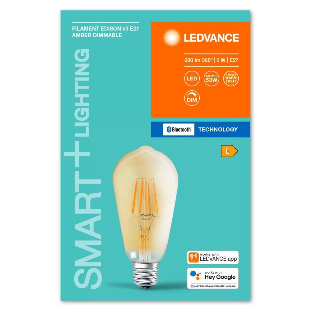 LEDVANCE SMART+ LED E27 6Watt 2400 Kelvin 725 Lumen( 4stuks), Ophalen, Led-lamp, Nieuw, E27 (groot)