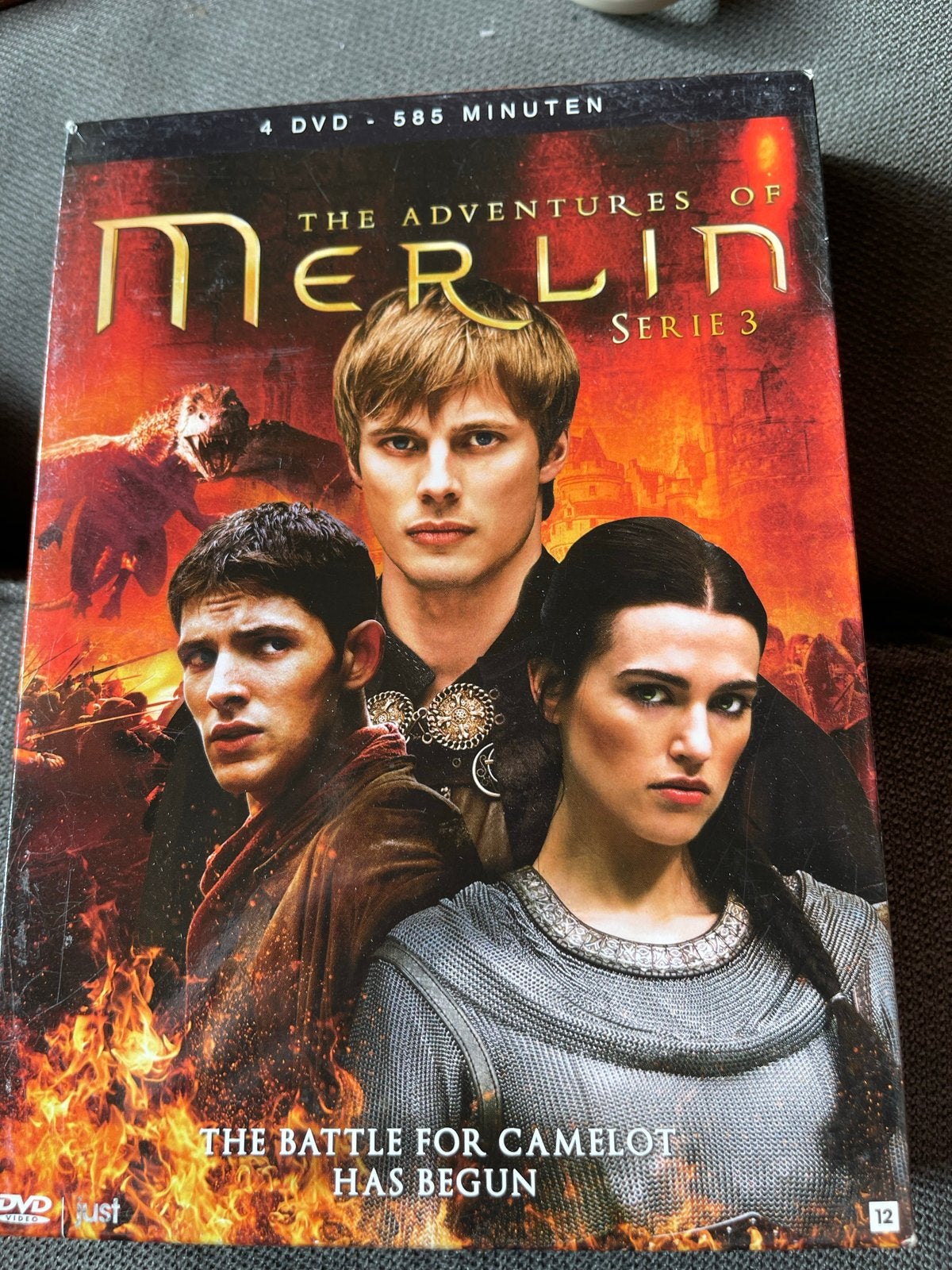 The Adventures of Merlin - Serie 3 (4 DVD's), Cd's en Dvd's, Nederlands, Science Fiction en Fantasy, Ophalen of Verzenden, Gebruikt