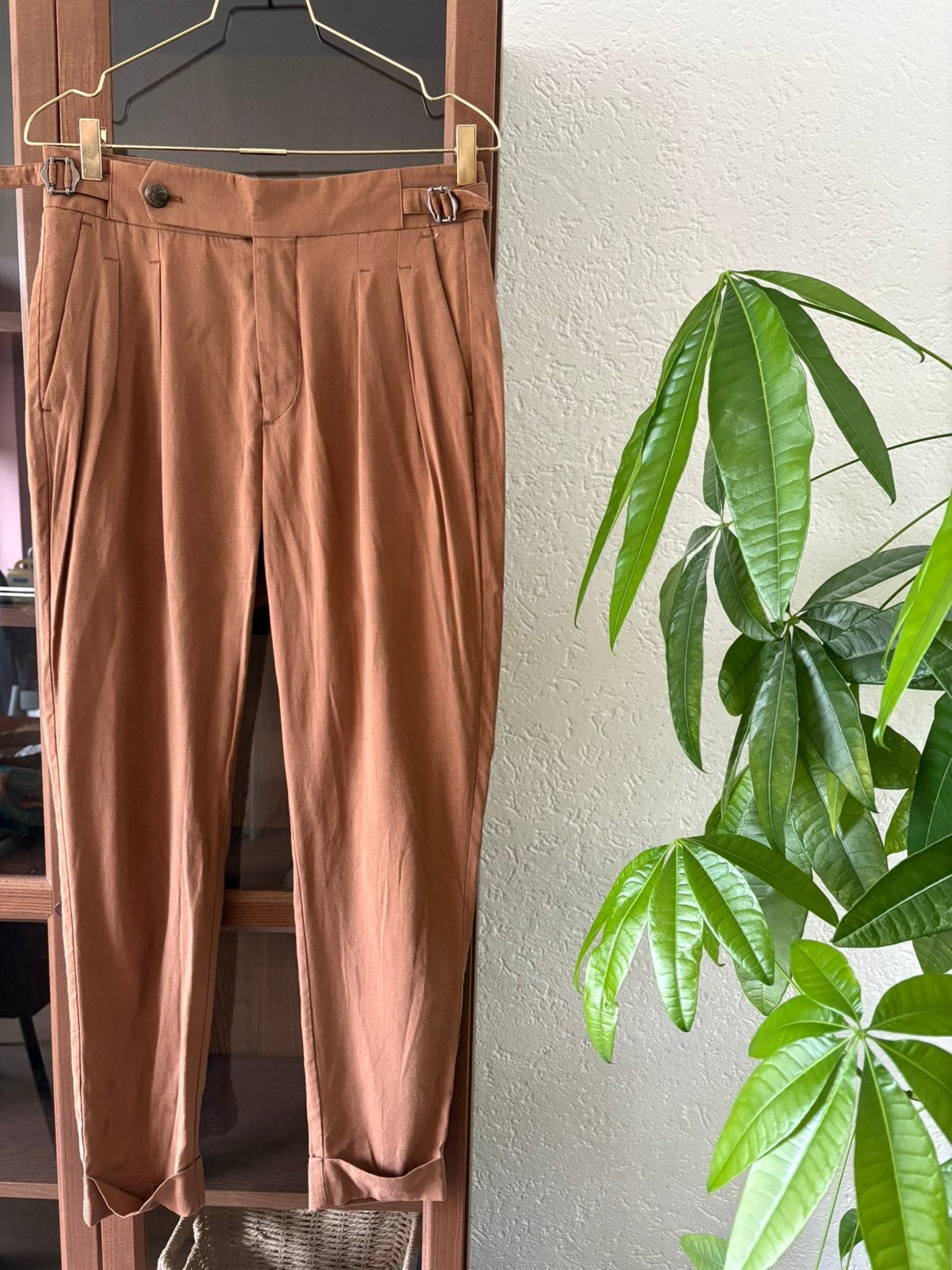 Antioch pantalon broek bruin, Ophalen of Verzenden, Zo goed als nieuw, Maat 46 (S) of kleiner, Bruin