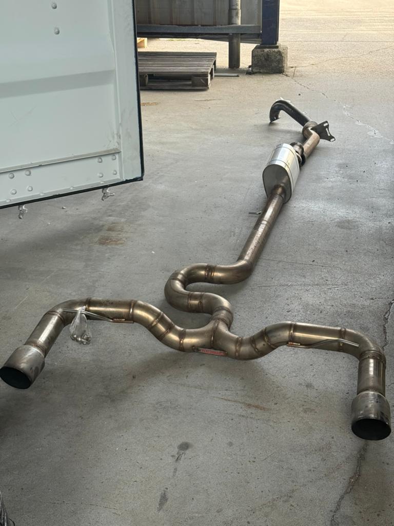 Straight pipe Golf 7 GTE  3 inch volledig - Ash Performance, Ophalen of Verzenden, Gebruikt, Volkswagen