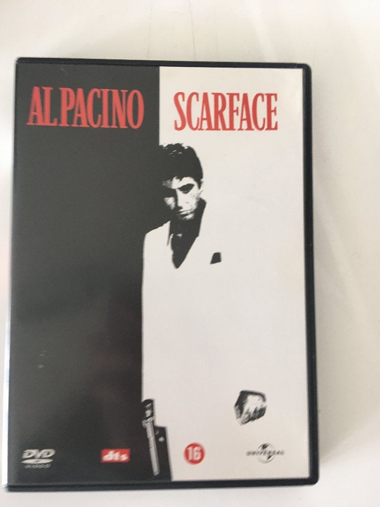 Dvd Alpacino Scarface, Vanaf 16 jaar, Ophalen of Verzenden, Gebruikt