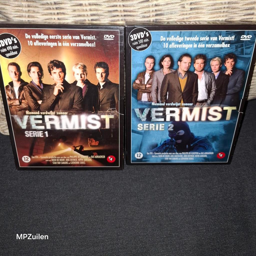 Vermist  .. serie 1 & 2, Cd's en Dvd's, Dvd's | Tv en Series, Boxset, Drama, Ophalen of Verzenden, Zo goed als nieuw