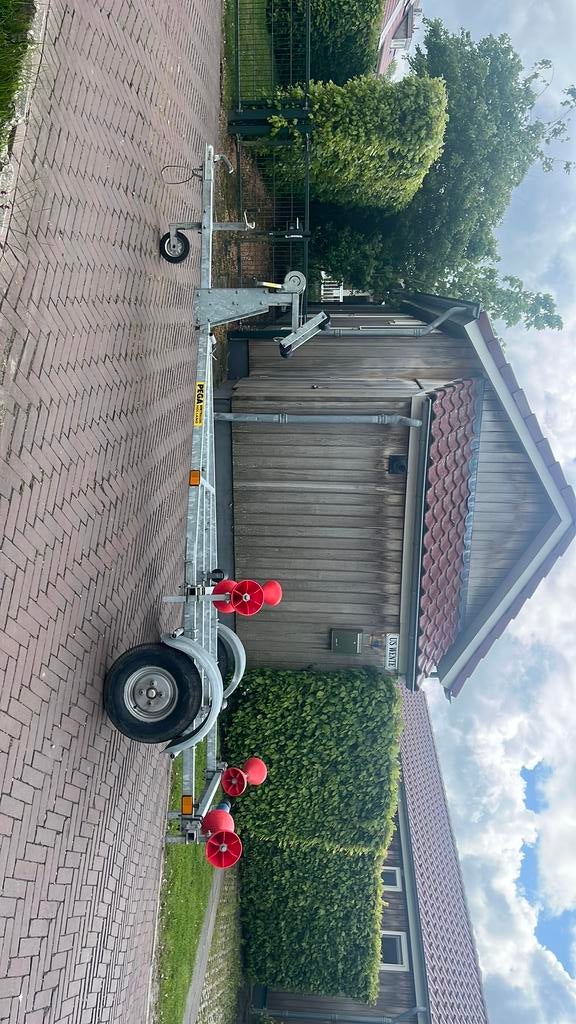 Pega kanteltrailer boottrailer, Watersport en Boten, Ophalen of Verzenden, Zo goed als nieuw, Minder dan 6 meter, Overige typen