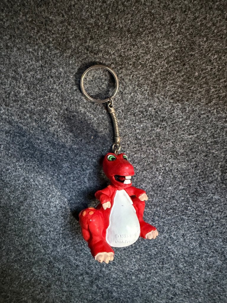Sleutelhanger rood draakje M&M, Verzamelen, Ophalen of Verzenden, Zo goed als nieuw, Merk