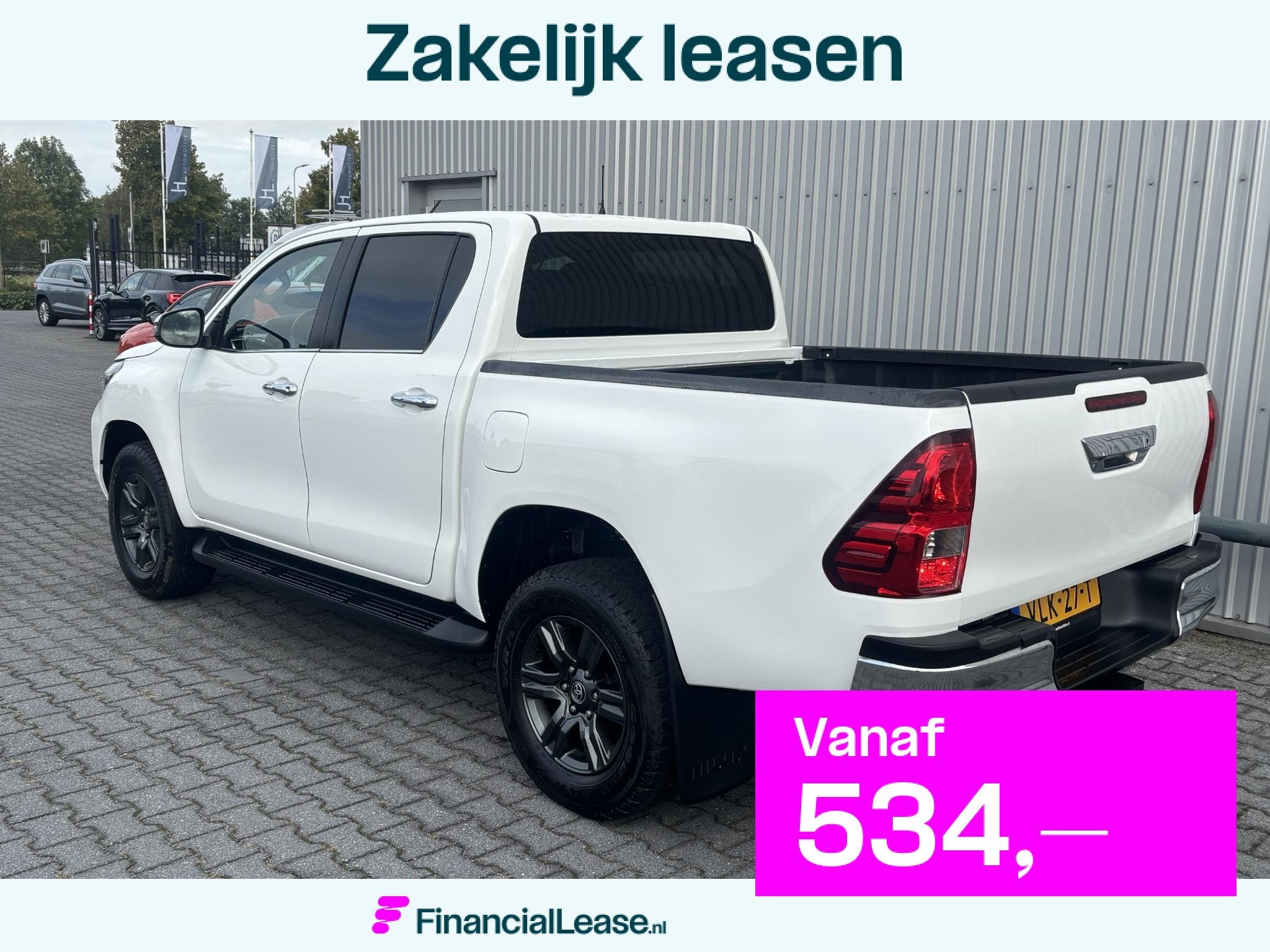 Toyota HiLux 2.4 D-4D*4X4*ACC*HAAK*CAM*ECC*TEL*3500KG*INCL.B, Automaat, Stof, Gebruikt, Euro 6