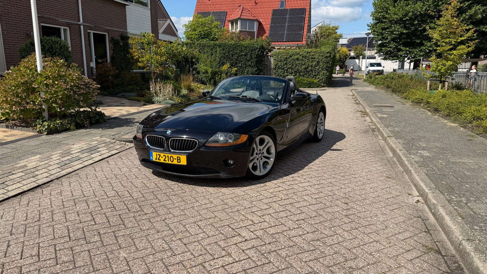 BMW Z4 2.2 I Roadster AUT 2004 Zwart, Auto's, BMW, Achterwielaandrijving, Zwart, Cabriolet, Zwart