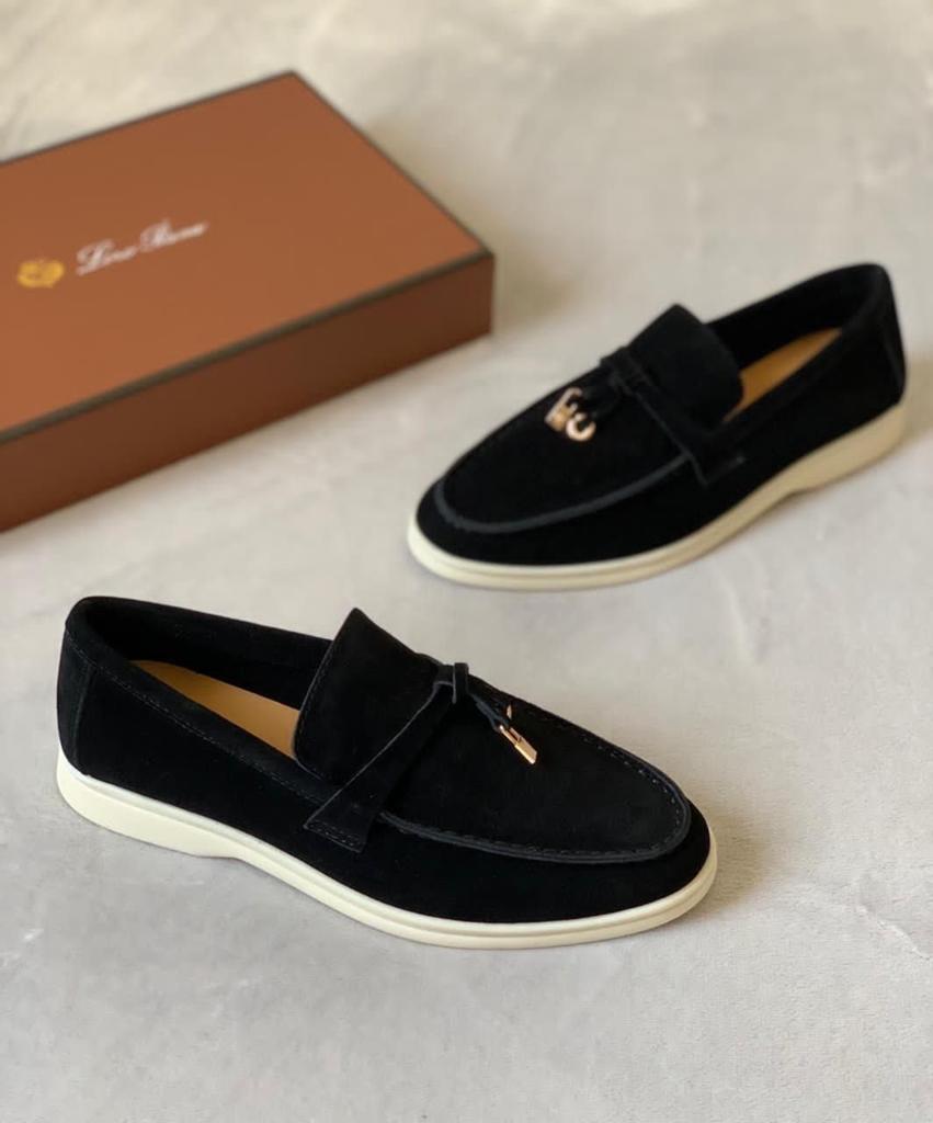 Loro piana summerwalk loafers zwart, Kleding | Dames, Schoenen, Ophalen of Verzenden, Zo goed als nieuw, Blauw