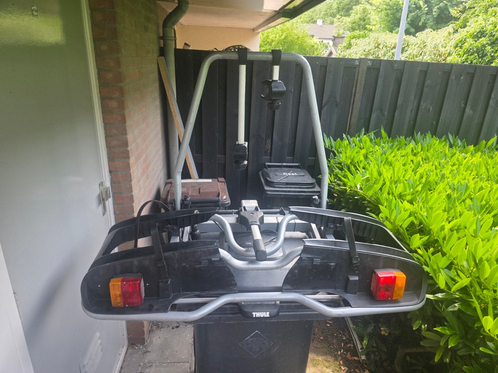 Thule Europower 916 fietsendrager, Auto diversen, Fietsendragers, Gebruikt, Ophalen of Verzenden, 2 fietsen, Trekhaakdrager