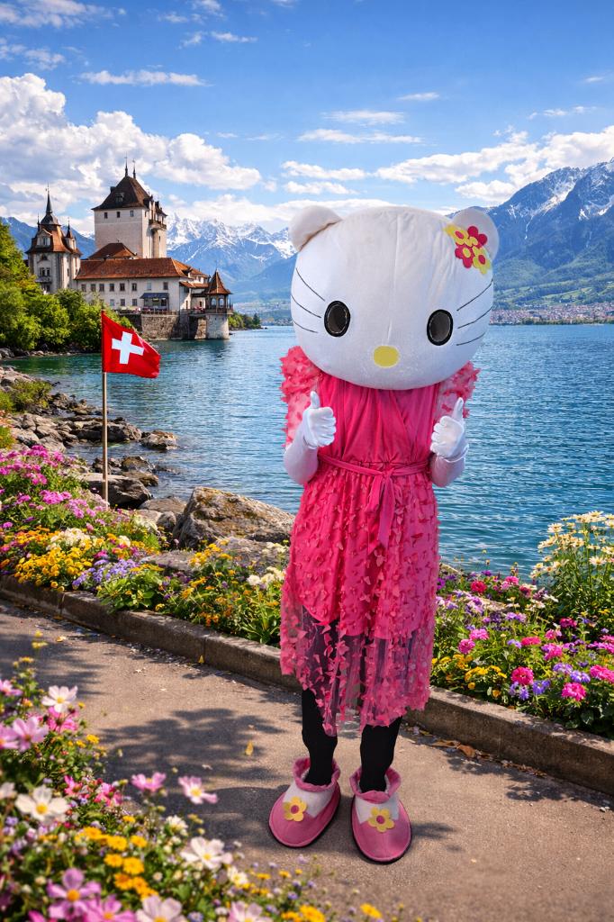 Hello Kitty, Ophalen of Verzenden, Zo goed als nieuw, Verjaardag