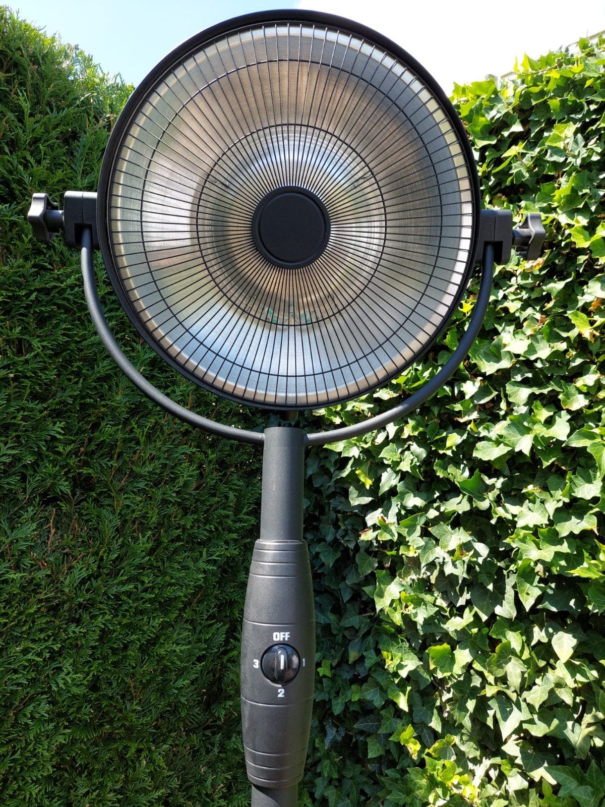terras heater, Ophalen, Zo goed als nieuw, Elektrisch, Draaibaar