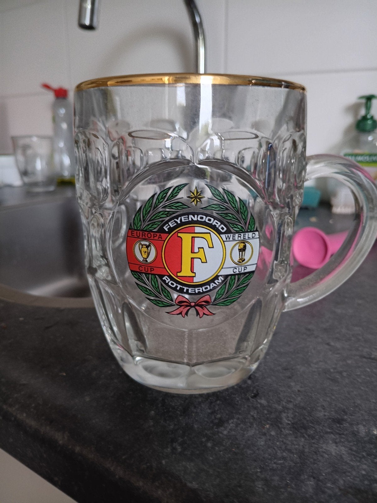 BIERPUL FEYENOORD  JAREN 70, Ophalen of Verzenden, Gebruikt, Feyenoord
