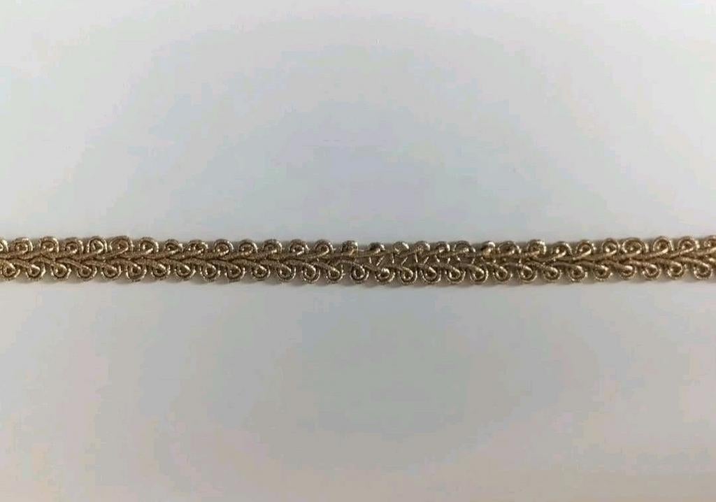 Gouden sierband / sierlint verkrijgbaar per meter., Verzenden, Nieuw, Lint, Band of Elastiek