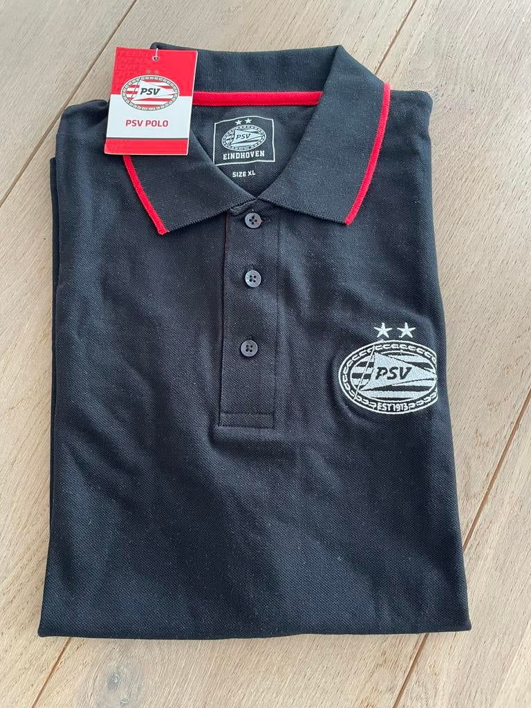 PSV polo nieuw maat XL, Ophalen of Verzenden, Nieuw, Maat 56/58 (XL), Zwart