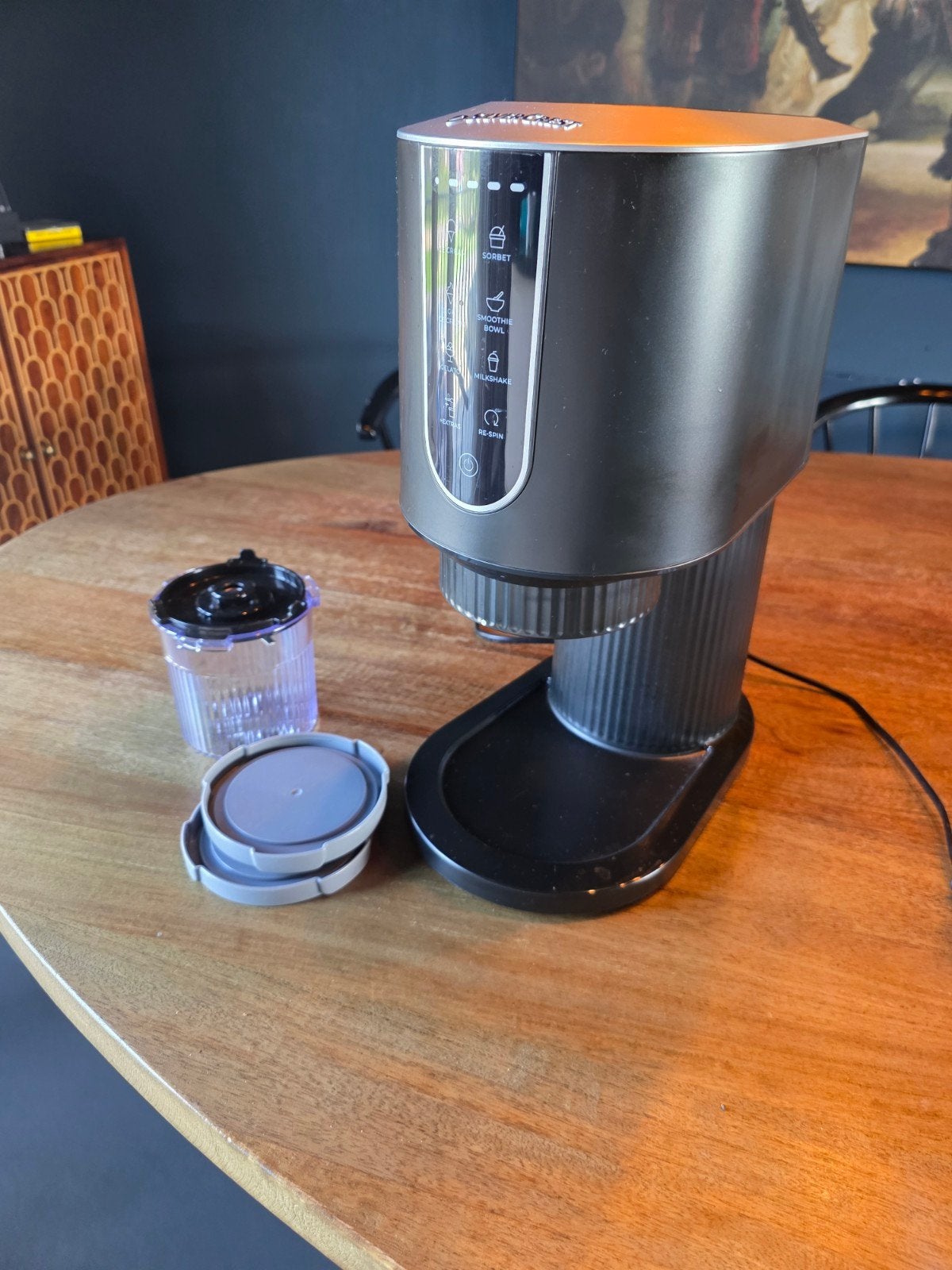 Silvercrest Freezy IJsmachine - Zo goed als nieuw, Witgoed en Apparatuur, Ophalen of Verzenden, Zo goed als nieuw