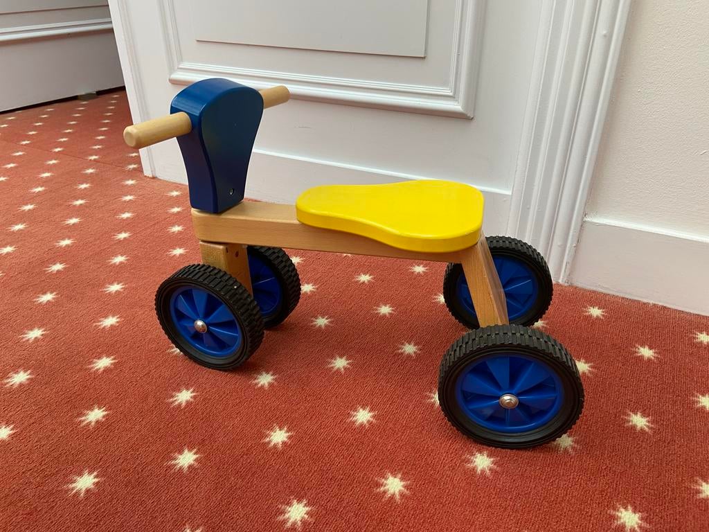 Houten loopfiets Allehand Design, Ophalen of Verzenden, Zo goed als nieuw, Loopfiets