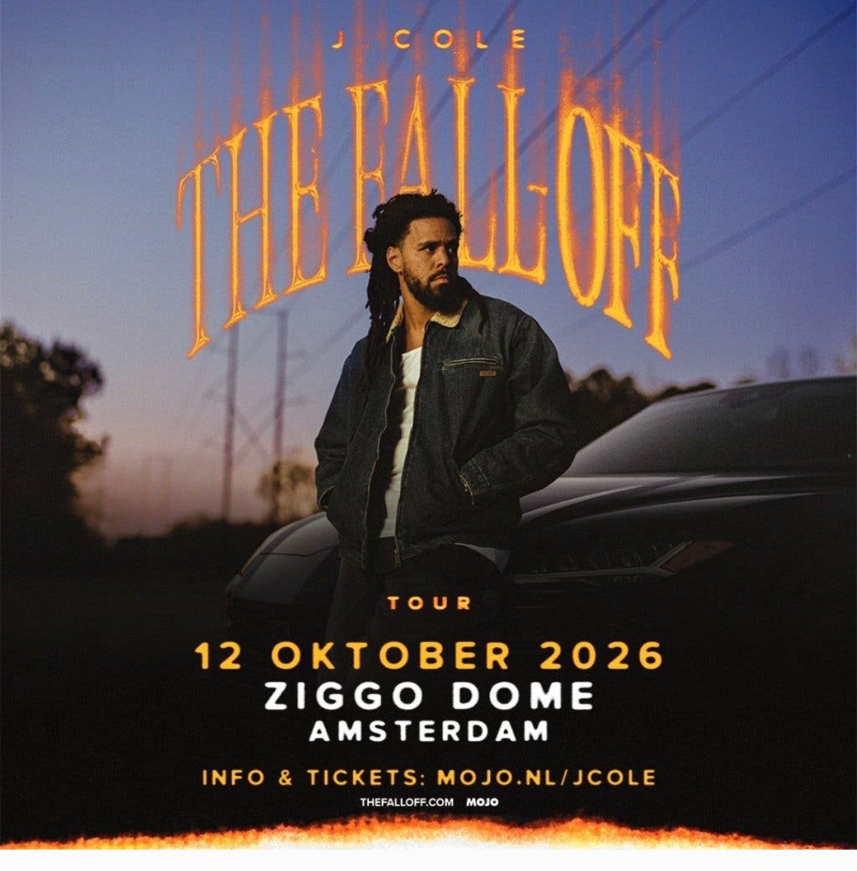 J cole 2 staanplaatsen 12okt, Tickets en Kaartjes, Concerten | Nederlandstalig, Twee personen, Oktober