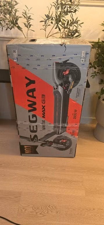 Segway Max G3 nieuw in doos, Fietsen en Brommers, Steps, Ophalen, Nieuw, Elektrische step (E-scooter), Segway