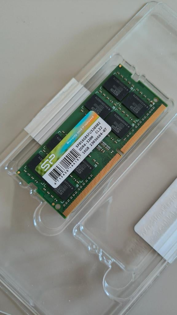 SP 16GB DDR4-3200 SODIMM, 3200MT/s, DDR4, Ophalen of Verzenden, Zo goed als nieuw