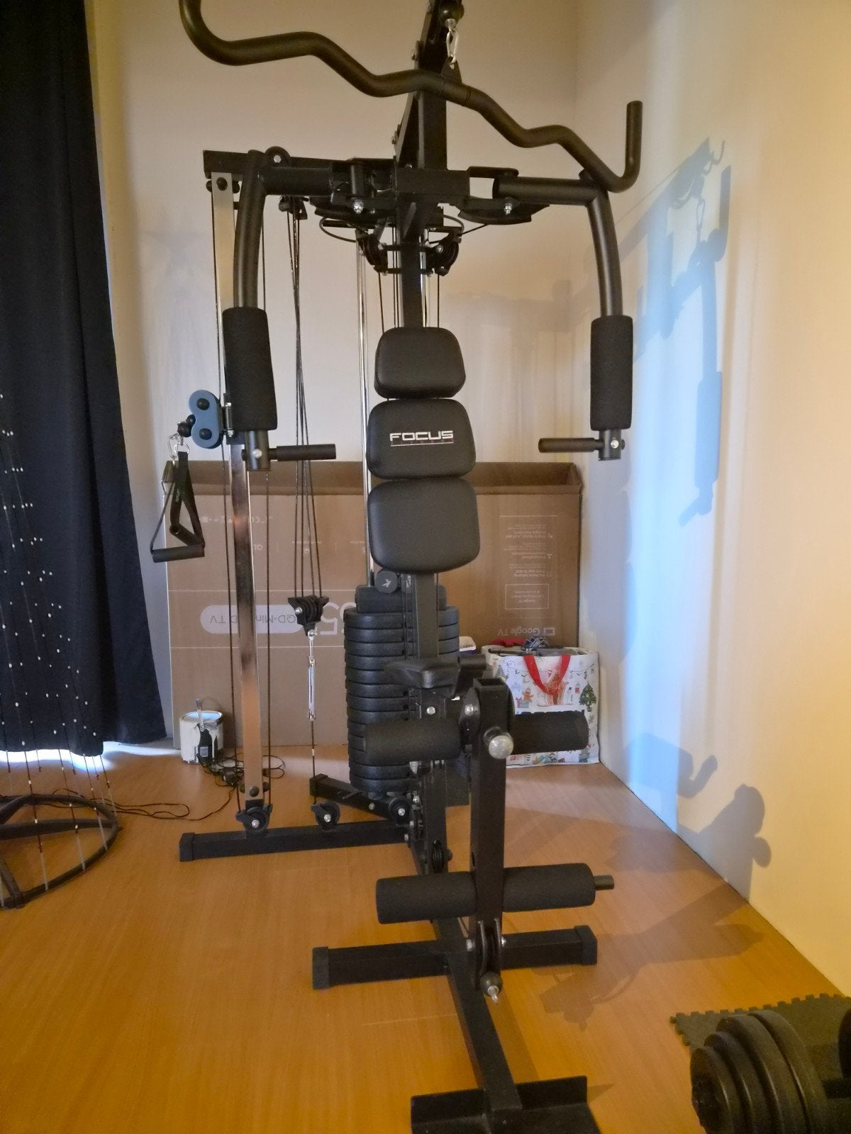 Te koop Fitnessapparatuur merk focus, Ophalen, Zo goed als nieuw, Krachtstation