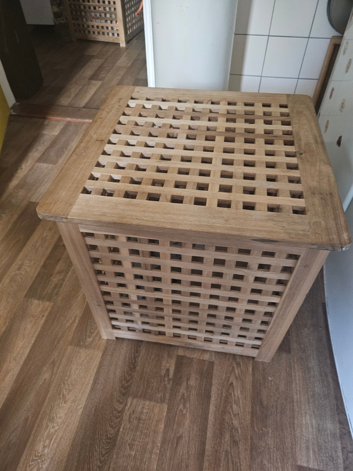 Houten opberg kist, Huis en Inrichting, Woonaccessoires | Kisten, Ophalen, 50 tot 100 cm, 50 tot 75 cm