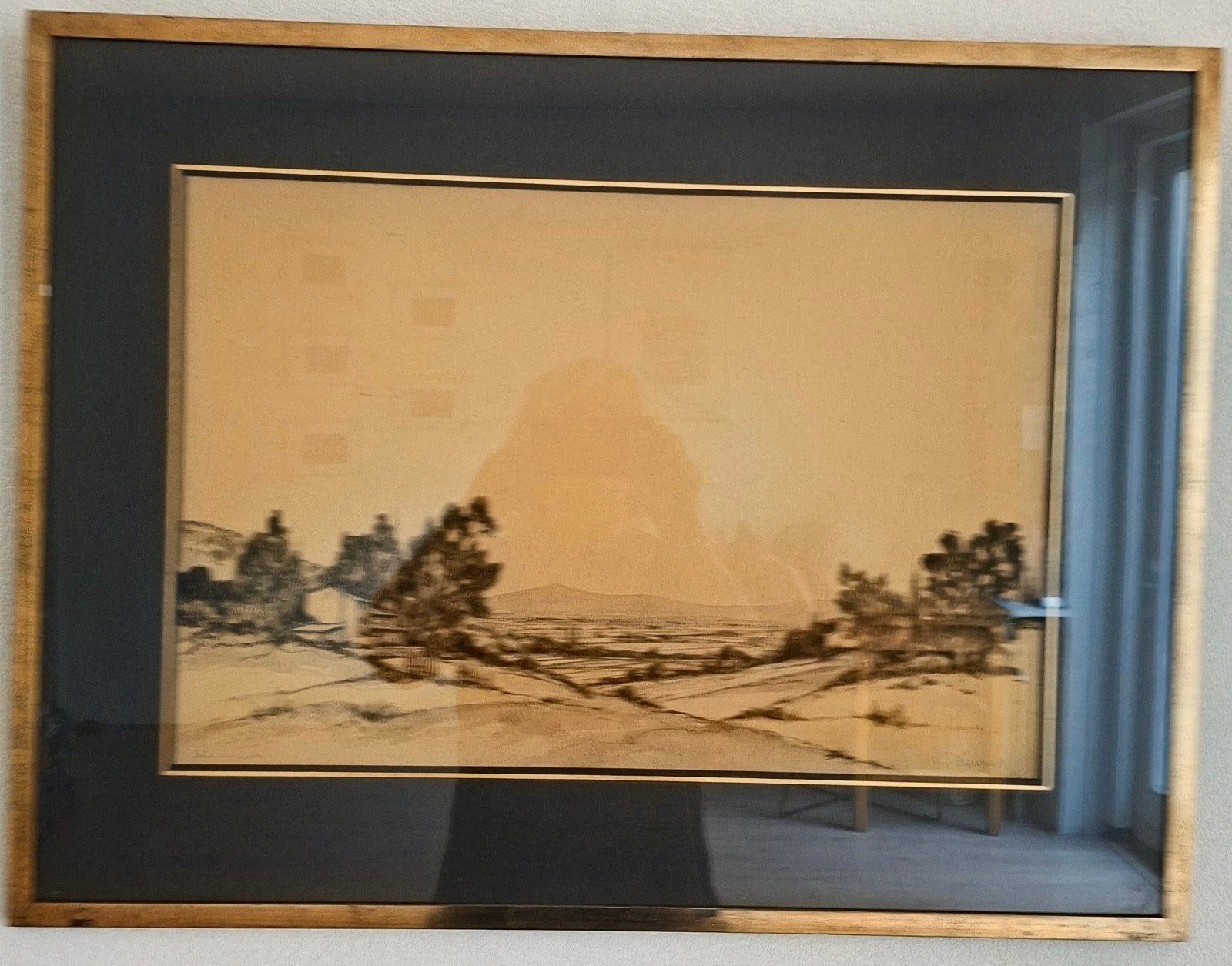 Schilderij van P Wiegersma, Ophalen