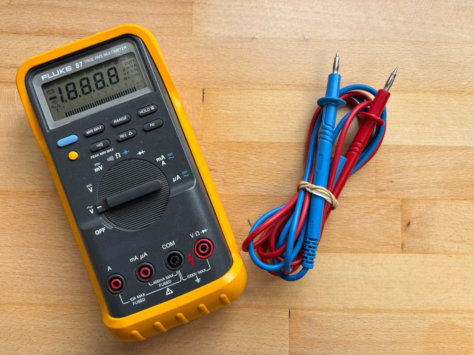 Fluke 87 True RMS Multimeter - Professionele Kwaliteit, Ophalen, Gebruikt, Multimeter