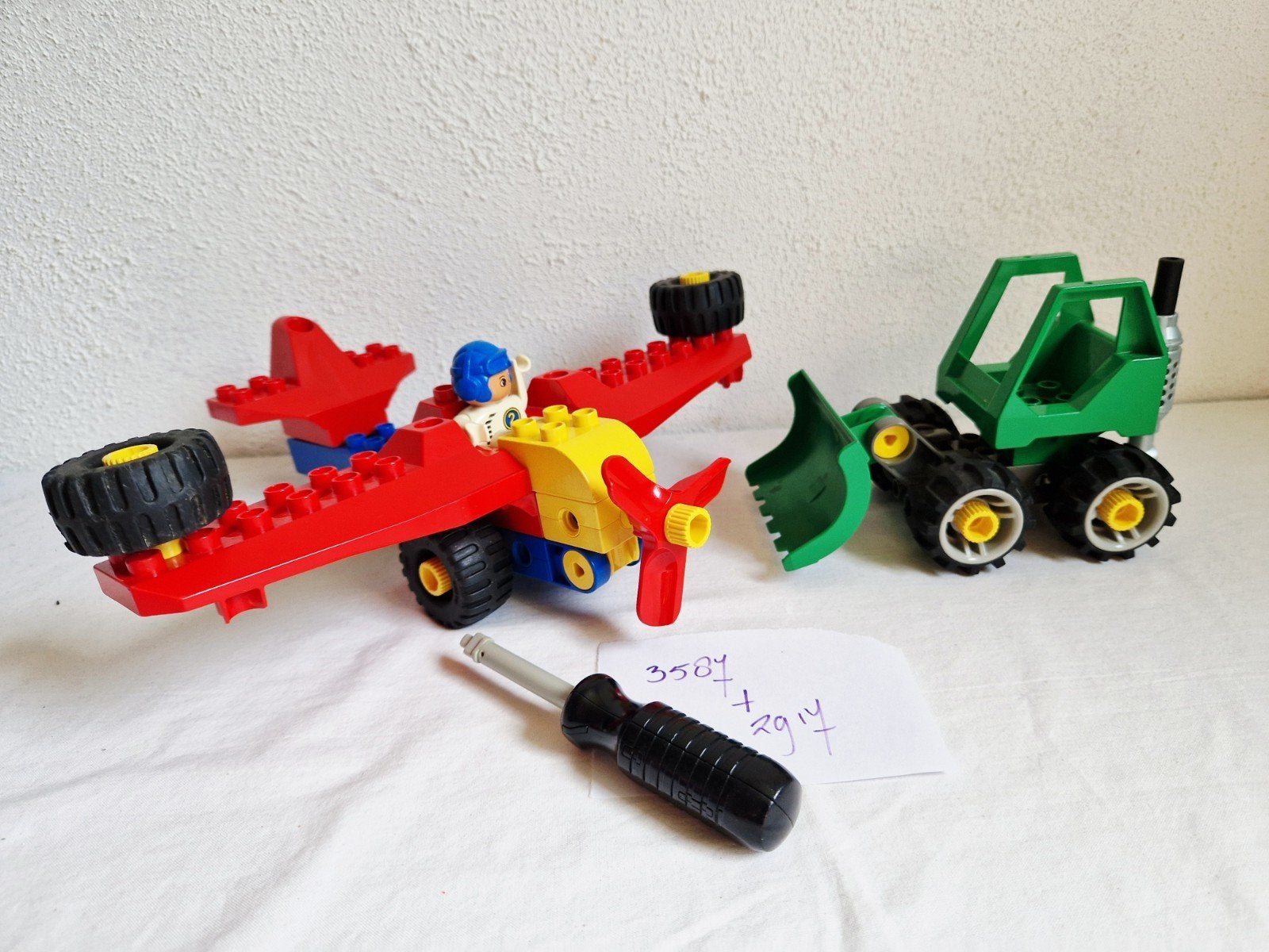 Technisch duplo Toolo 2917 + 3587 compleet, Ophalen of Verzenden, Gebruikt, Complete set, Duplo