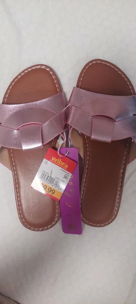 Nieuwe Roze Slippers Maat 36 - Wibra, Slippers, Nieuw, Ophalen of Verzenden, Roze