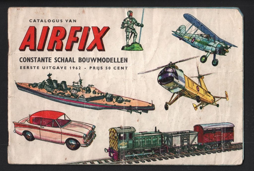 Airfix catalogue from 1962 first edition, Verzenden, 1:50 of kleiner, Auto, Overige merken