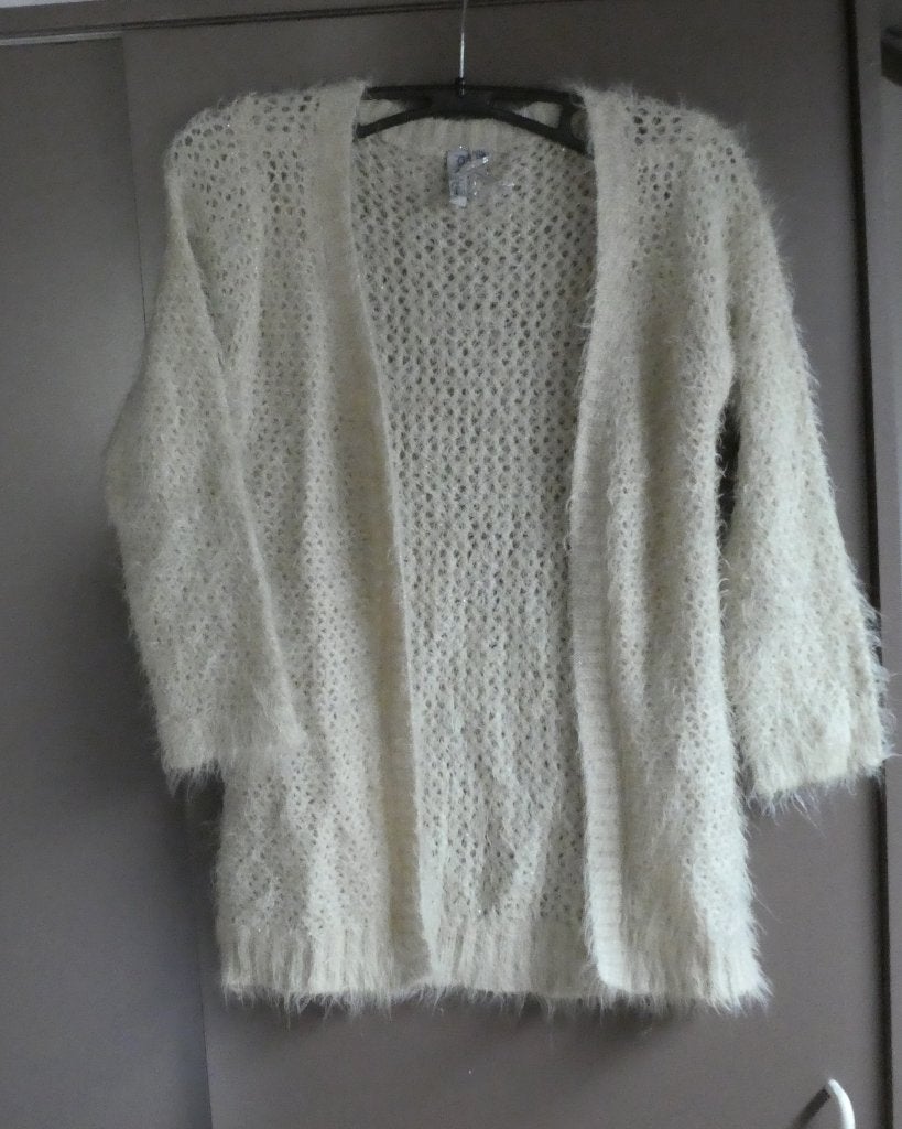 vest , spijkerbroek, 2 leggings, maat: 128, Gebruikt, Europe Kids, Meisje, Trui of Vest
