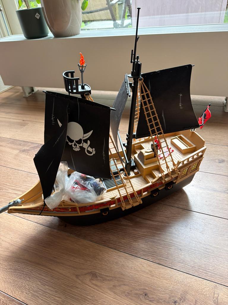 Playmobil Piratenschip - Compleet met accessoires, Ophalen, Gebruikt, Jongen of Meisje