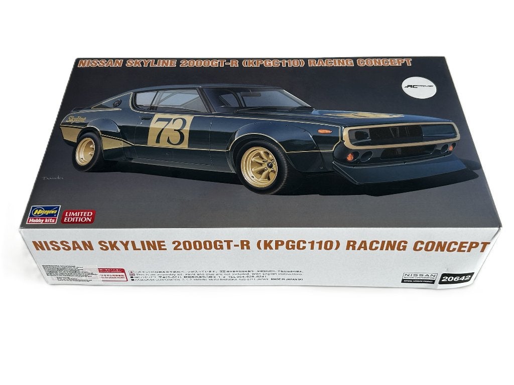 Hasegawa 1/24 Nissan Skyline 2000GT-R, Racing Con HAS-20642, Overige merken, Auto, Groter dan 1:32, Nieuw