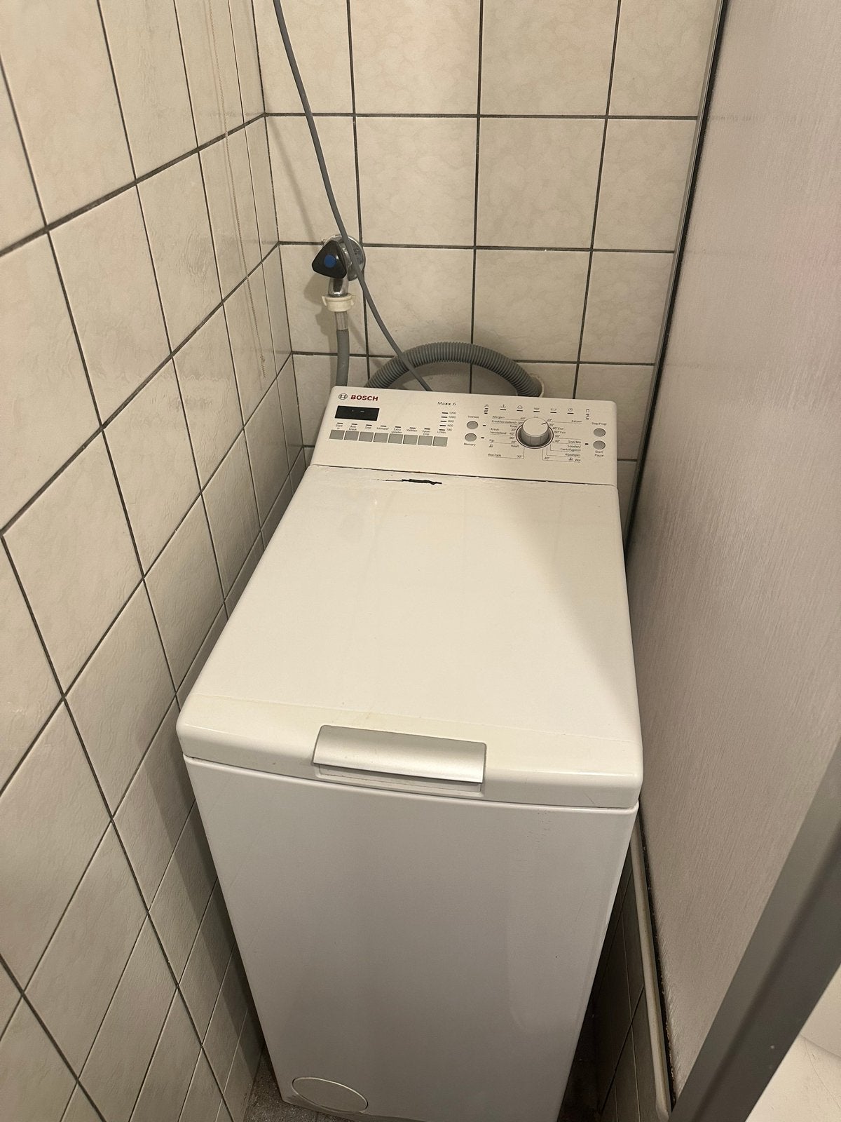 Bosch Maxx 6 Bovenlader Wasmachine, Witgoed en Apparatuur, Wasmachines, Ophalen, 6 tot 8 kg, Bovenlader, Wolwasprogramma