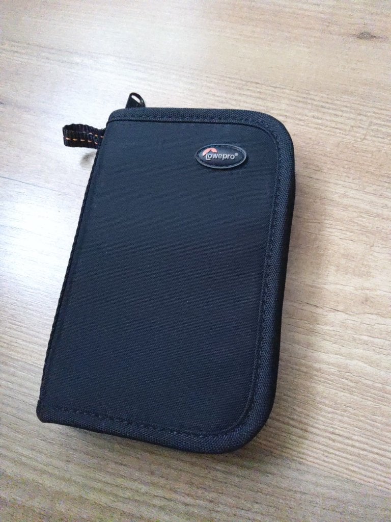Lowepro Memory Card Wallet - Handige Opslag etui voor SD/CF, Lowepro, Verzenden, Overige typen, Zo goed als nieuw
