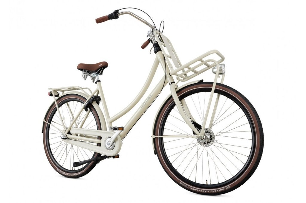 Popal DailyDutch Prestige N3 28 inch Dames fiets Cosmic Sand, Overige merken, Versnellingen, Zo goed als nieuw, Trommelrem
