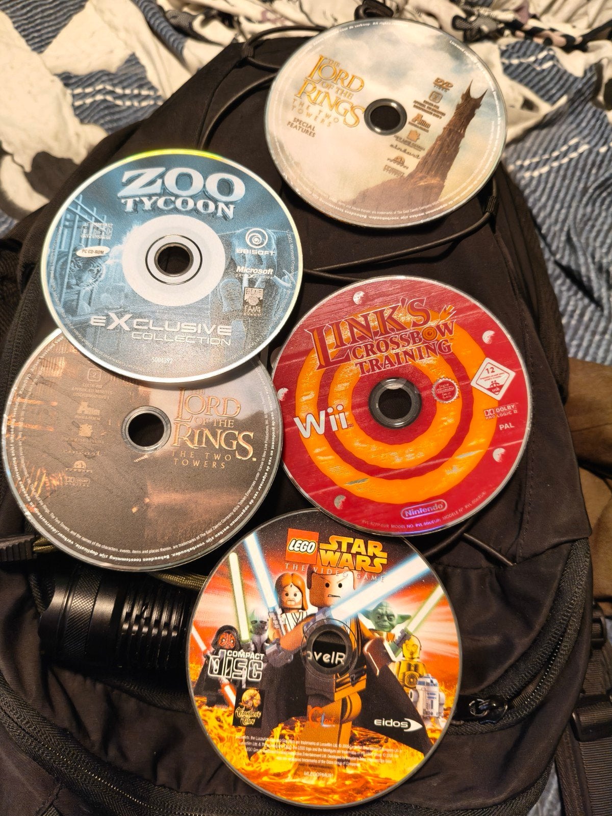Oude CD Games - Pokemon star wars redcat zoo tycoon lotr, Ophalen of Verzenden