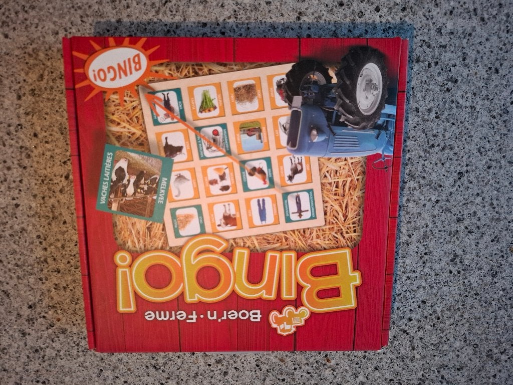 BINGO BOER'N-FERME VOOR DE KLEINTJES, Ophalen of Verzenden, Zo goed als nieuw