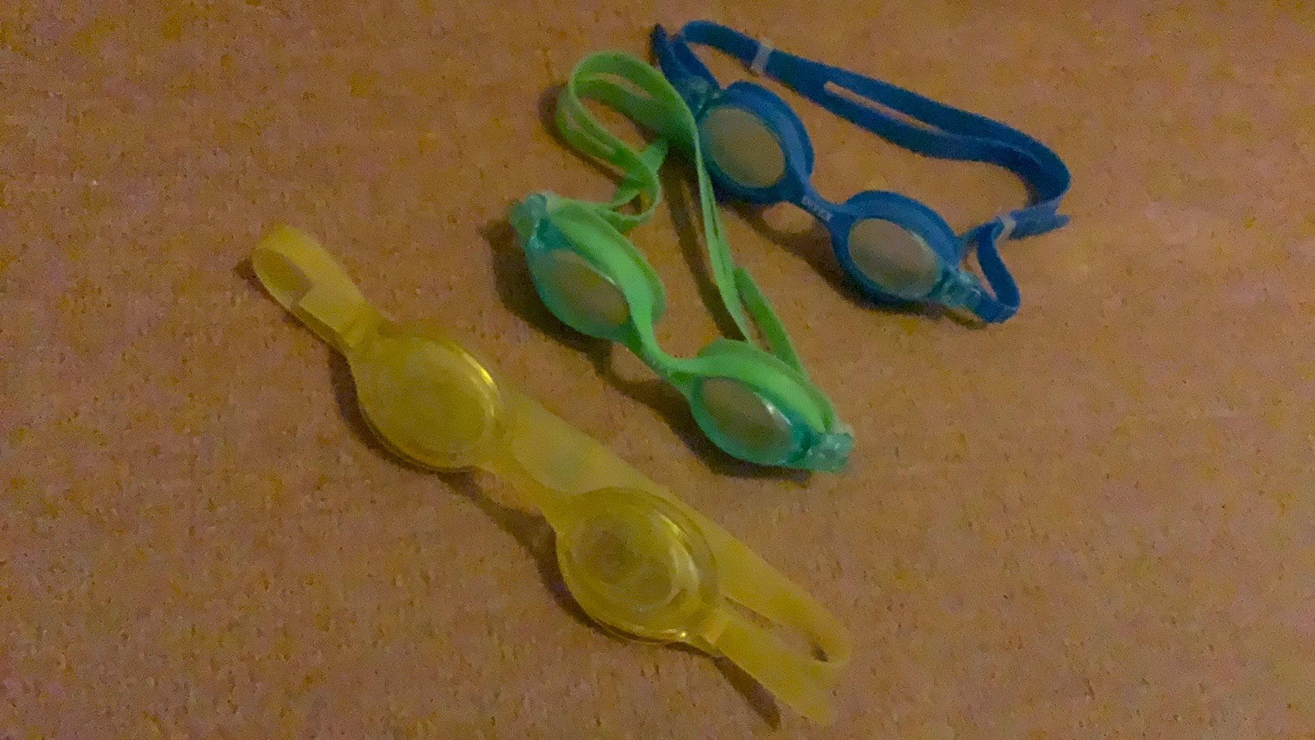 3 Kinderduikbrillen, Ophalen of Verzenden, Gebruikt, Snorkelmasker
