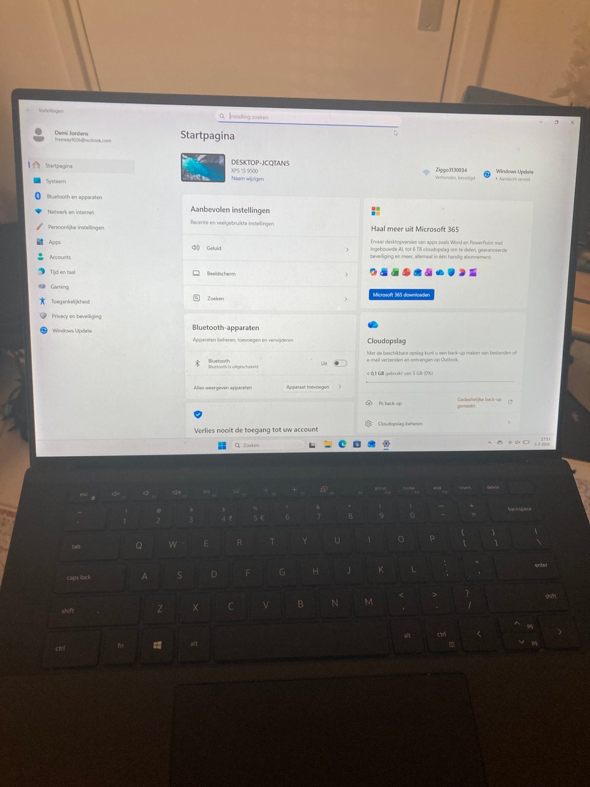 Dell XPS 15 9500 Laptop - Zo goed als nieuw, Computers en Software, Met videokaart, 2 tot 3 Ghz, Ophalen of Verzenden, Zo goed als nieuw