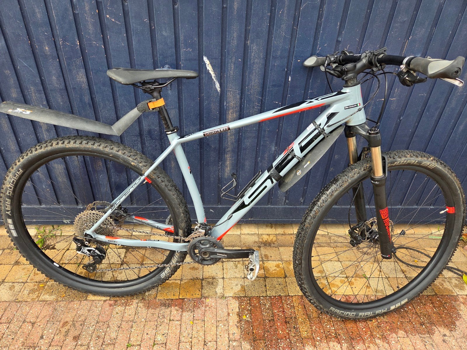 sensa mountainbike, Gebruikt, 45 tot 49 cm, Schijfrem, Ophalen