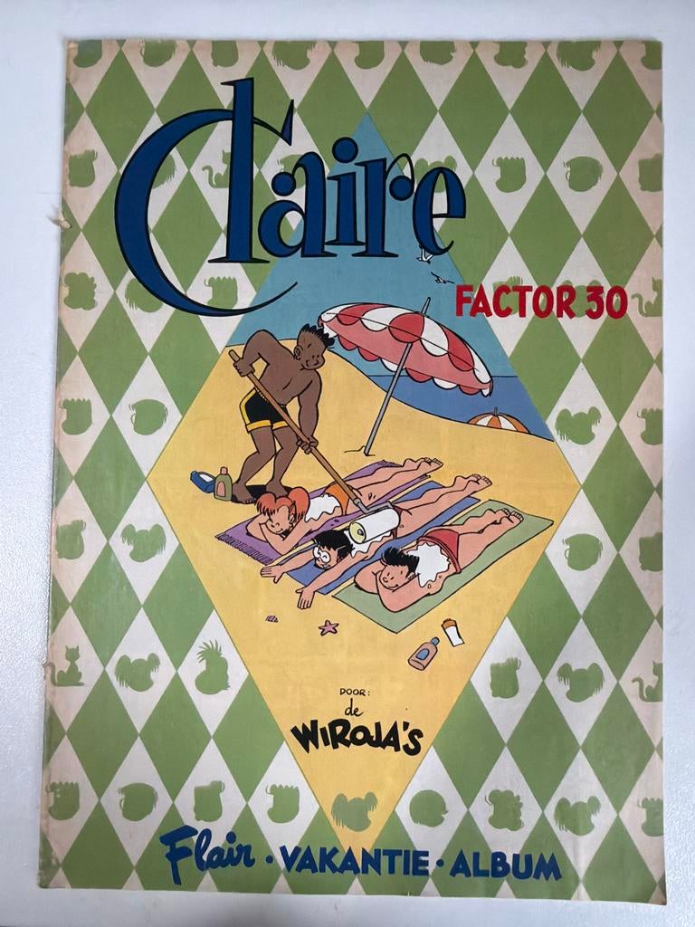 Claire Factor 30 - Flair Vakantie Album, Eén stripboek, Ophalen of Verzenden, Gelezen