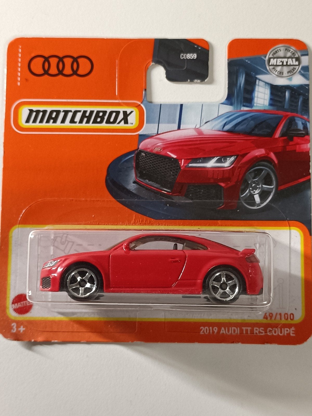 Matchbox 2019 Audi TT RS Coupé - Nieuw in verpakking, Ophalen of Verzenden, Nieuw, Auto