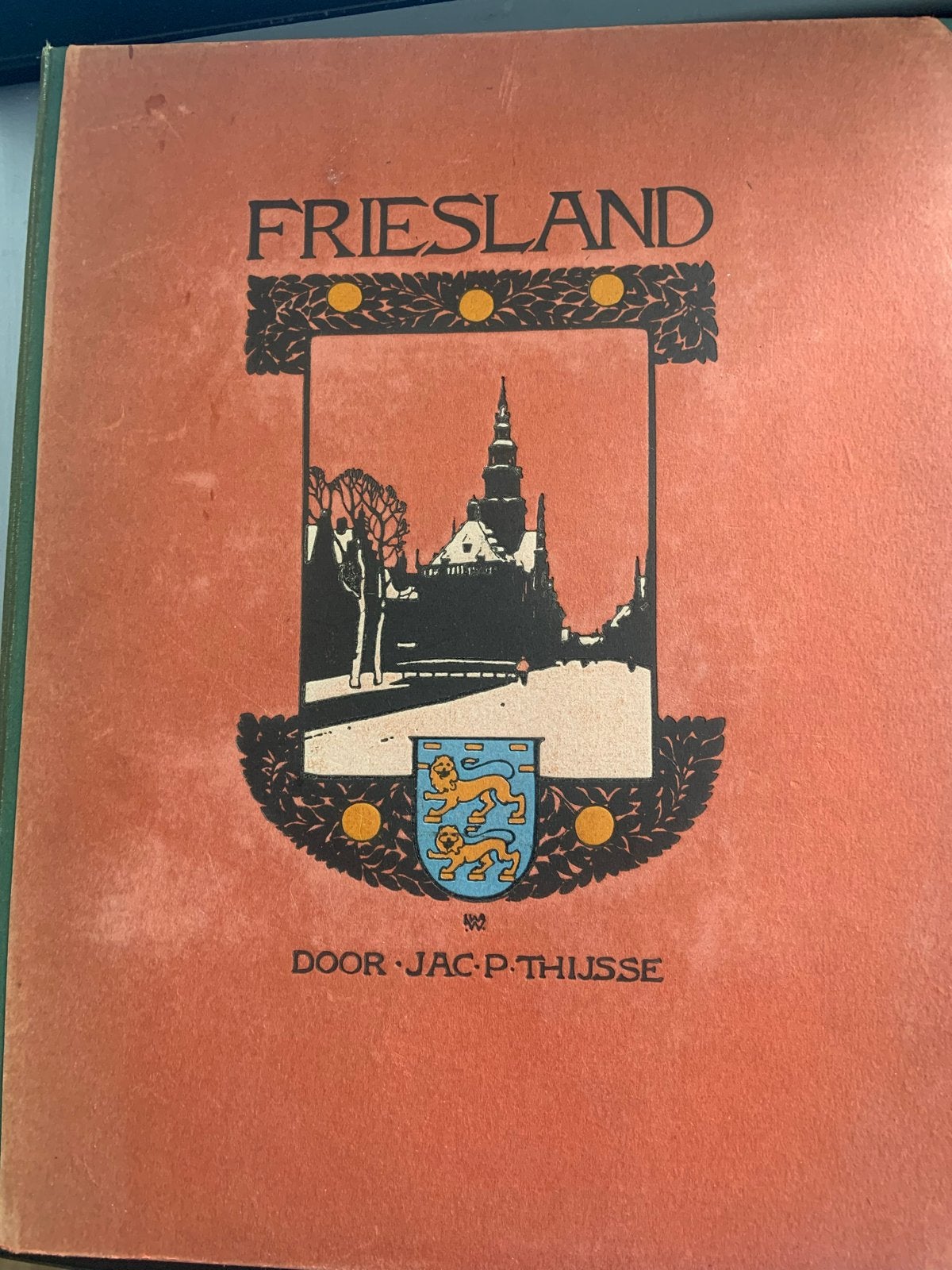 Friesland door Jac. P. Thijsse - Verkade Album 1918, Ophalen of Verzenden, 20e eeuw of later, Gelezen