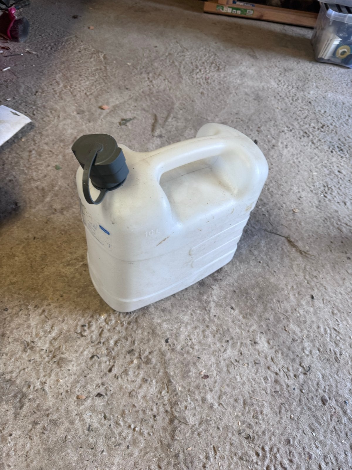 Water jerrycan 10L met dop, Ophalen, Gebruikt