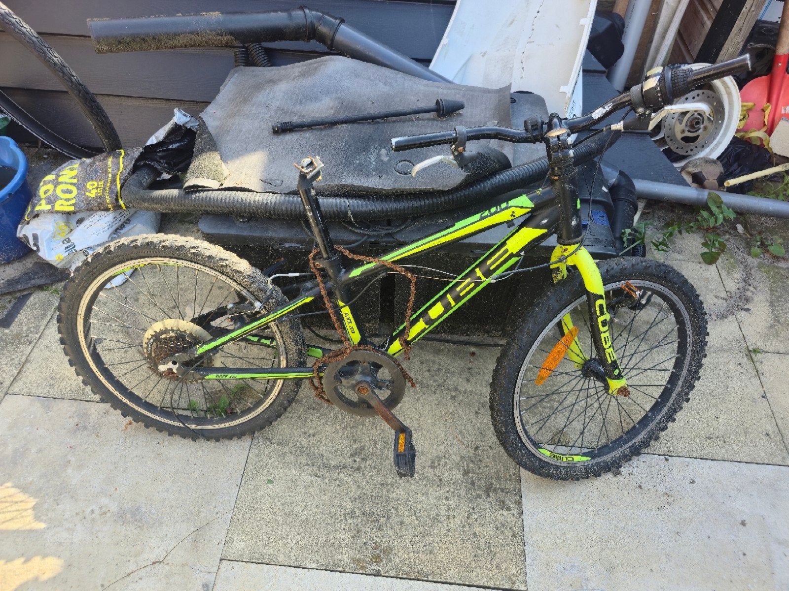 Cube 20 inch voor onderdelen, Fietsen en Brommers, Fietsen | Mountainbikes en ATB, Ophalen