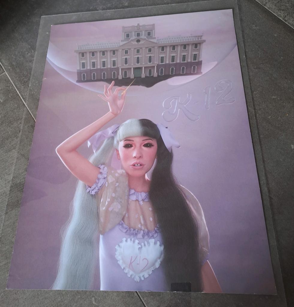 Melanie Martinez K-12 poster, Verzamelen, Posters, Gebruikt, Ophalen of Verzenden