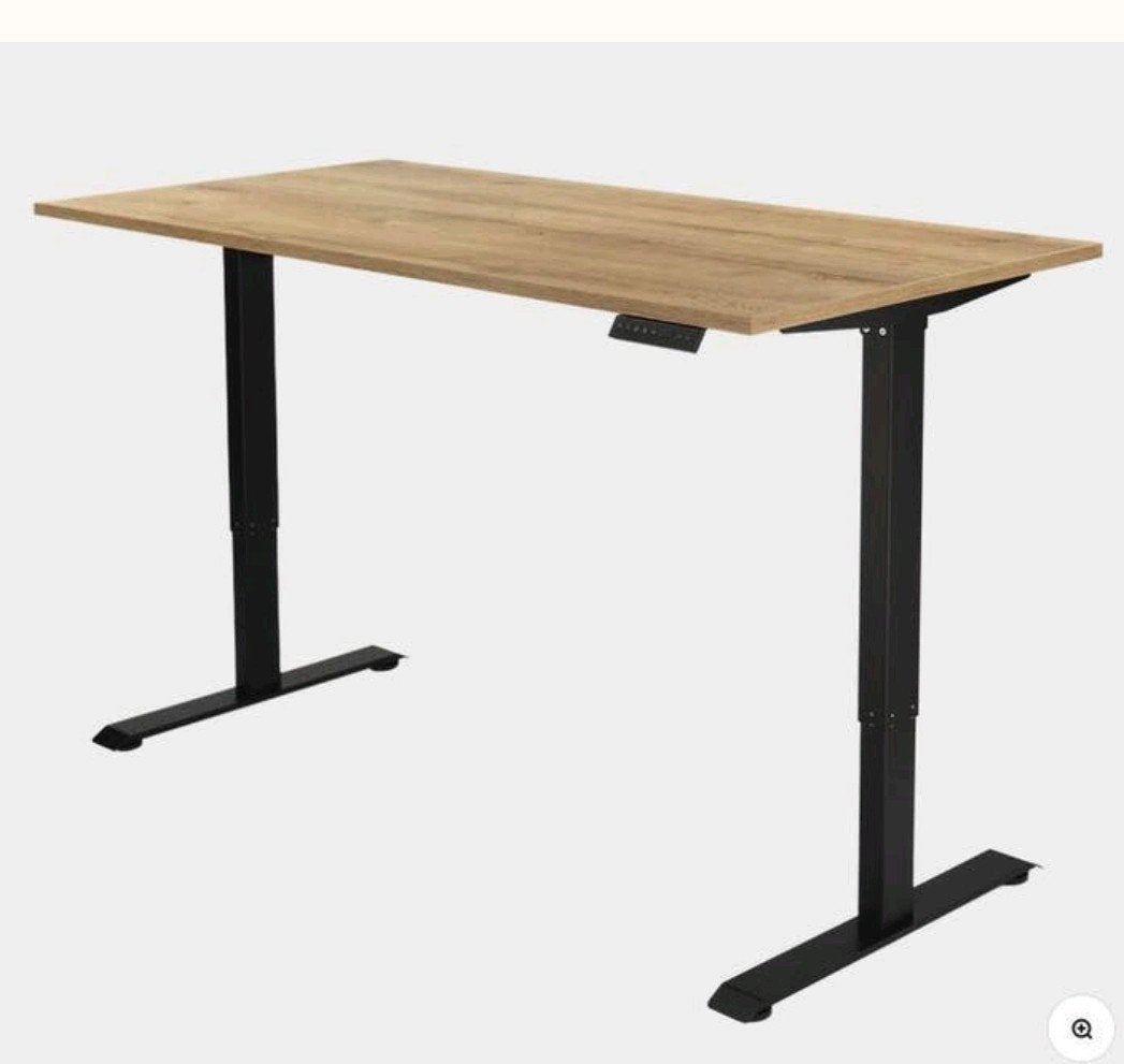 Nieuwe Fuse zit sta bureau + Renab Onyx bureastoel, Ophalen, Nieuw